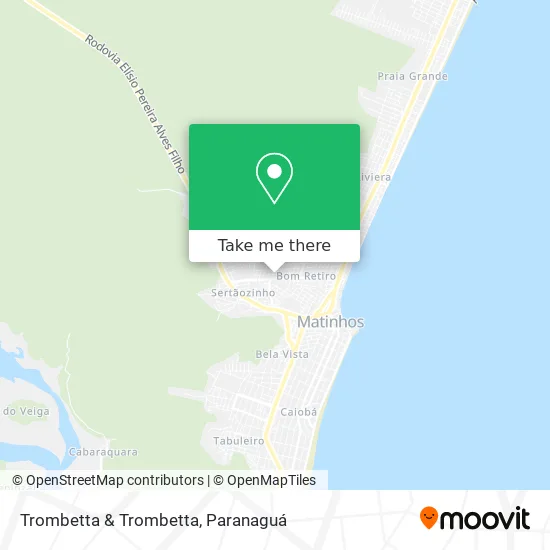 Trombetta & Trombetta map