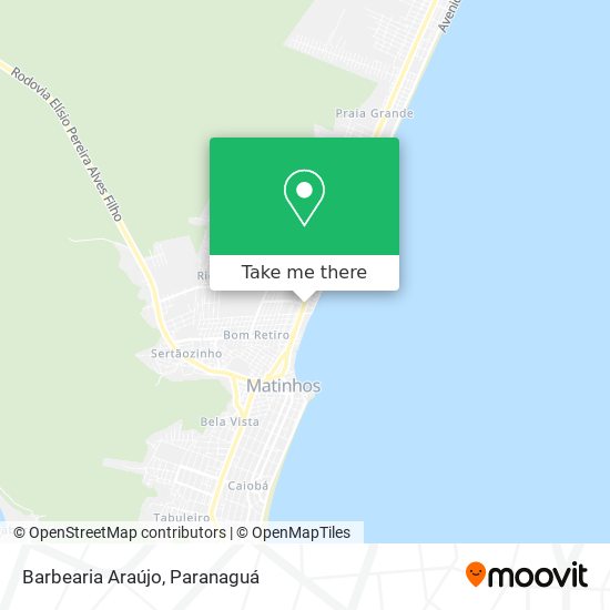 Barbearia Araújo map