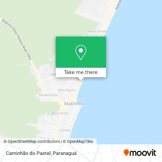 Caminhão do Pastel map