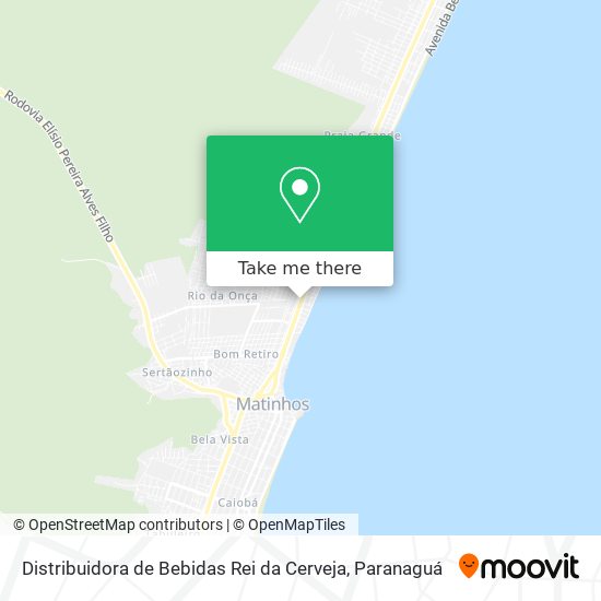 Distribuidora de Bebidas Rei da Cerveja map
