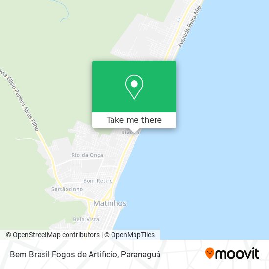 Bem Brasil Fogos de Artificio map