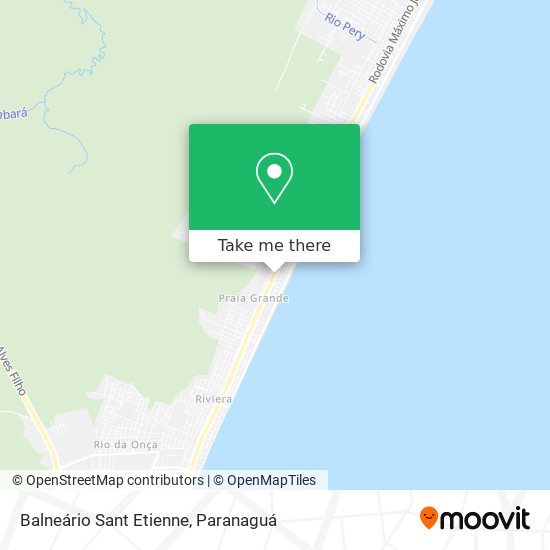 Balneário Sant Etienne map