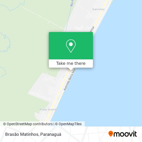 Brasão Matinhos map