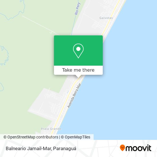 Balneario Jamail-Mar map