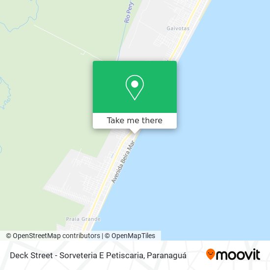 Deck Street - Sorveteria E Petiscaria map