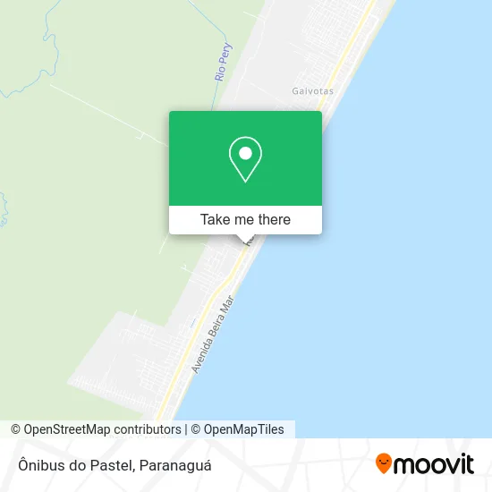 Ônibus do Pastel map