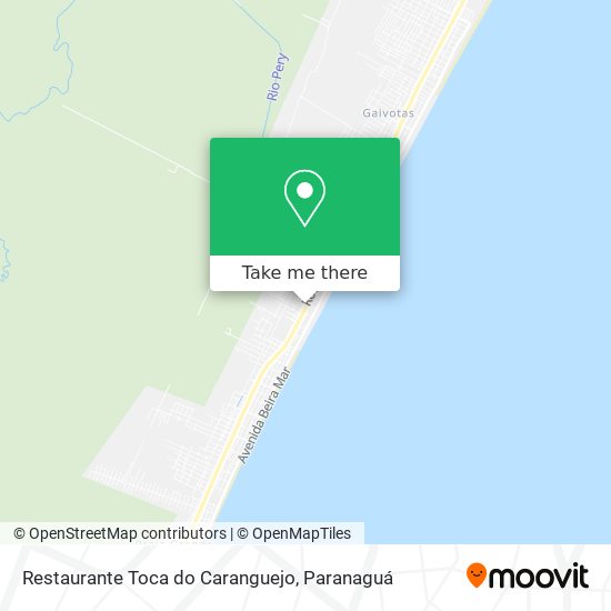 Restaurante Toca do Caranguejo map