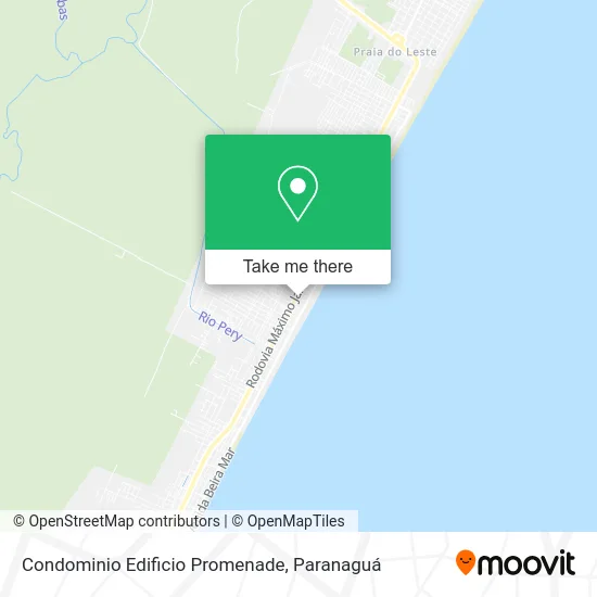 Condominio Edificio Promenade map