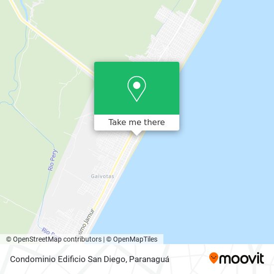 Condominio Edificio San Diego map