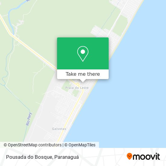 Pousada do Bosque map