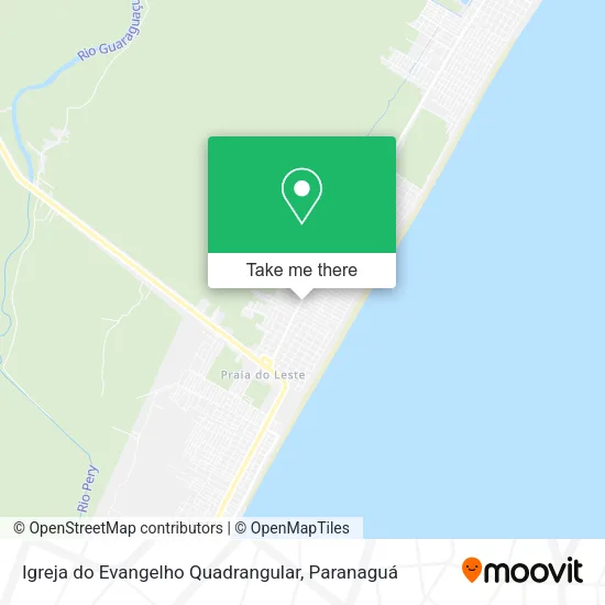 Igreja do Evangelho Quadrangular map