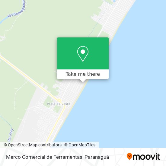 Merco Comercial de Ferramentas map