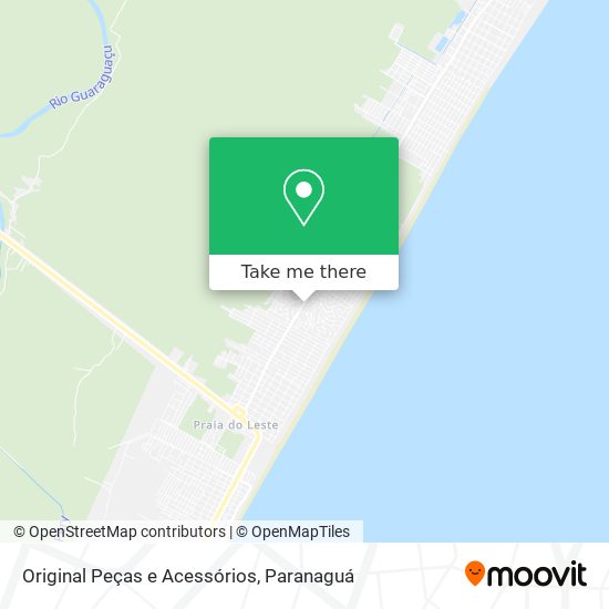 Original Peças e Acessórios map
