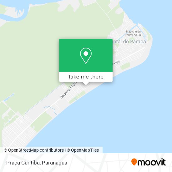 Praça Curitiba map