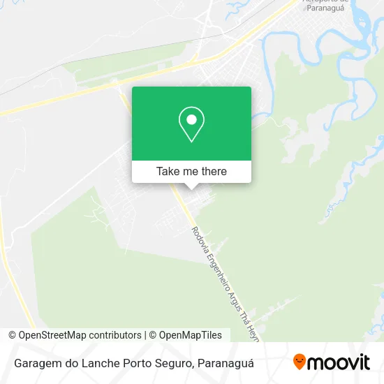Garagem do Lanche Porto Seguro map