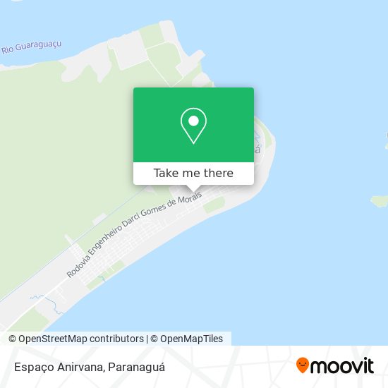 Espaço Anirvana map