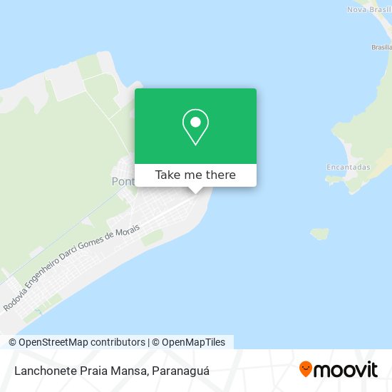 Lanchonete Praia Mansa map