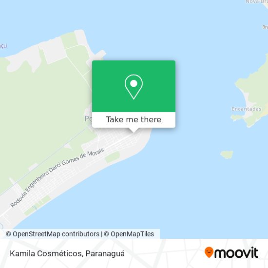 Kamila Cosméticos map