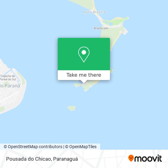 Pousada do Chicao map
