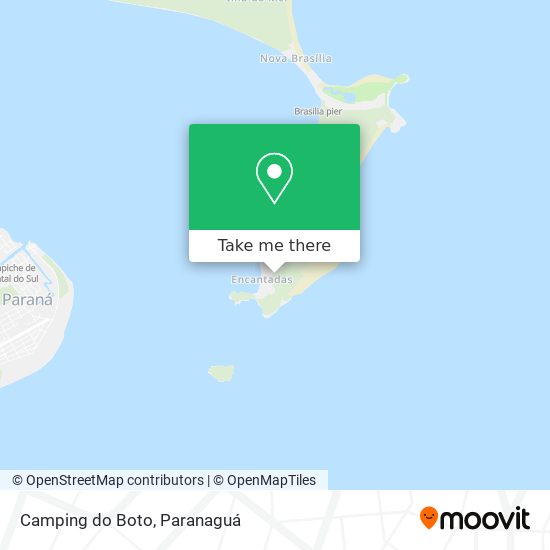 Camping do Boto map