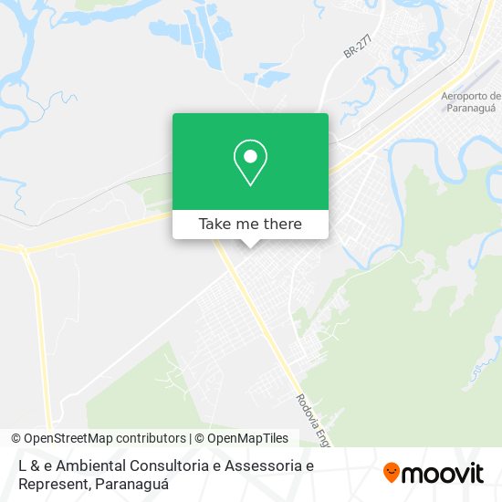 L & e Ambiental Consultoria e Assessoria e Represent map