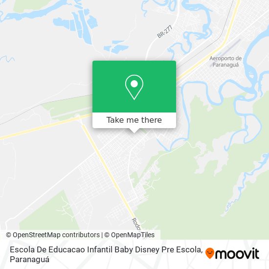 Escola De Educacao Infantil Baby Disney Pre Escola map