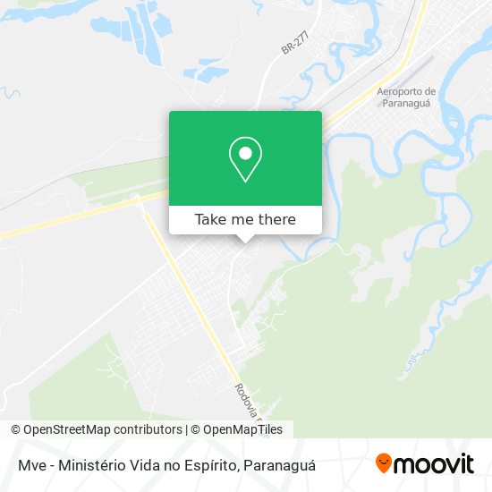 Mve - Ministério Vida no Espírito map