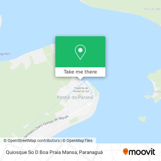 Quiosque So D Boa Praia Mansa map