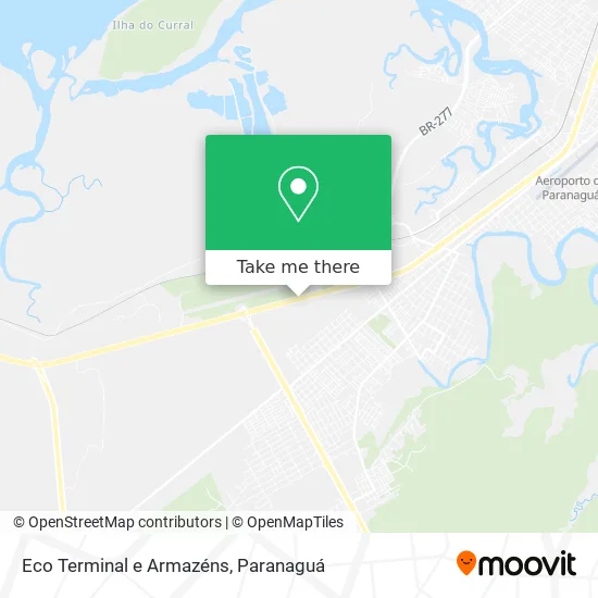 Eco Terminal e Armazéns map