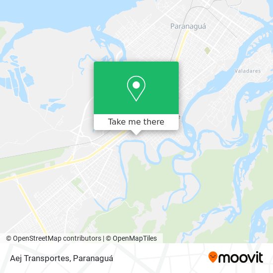 Aej Transportes map