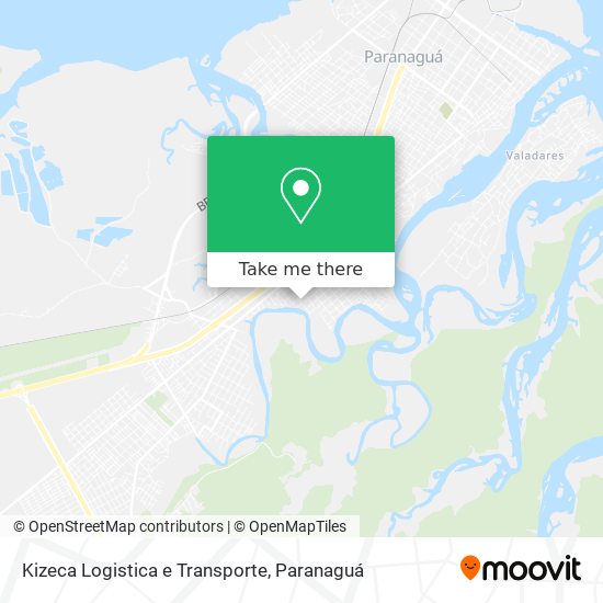 Kizeca Logistica e Transporte map