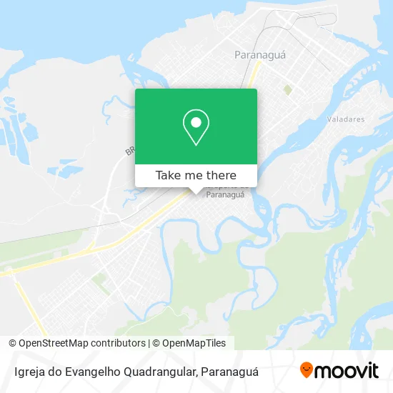 Igreja do Evangelho Quadrangular map