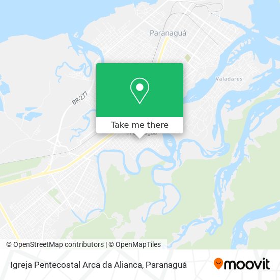 Igreja Pentecostal Arca da Alianca map