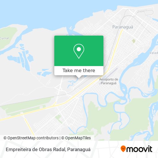 Empreiteira de Obras Radal map