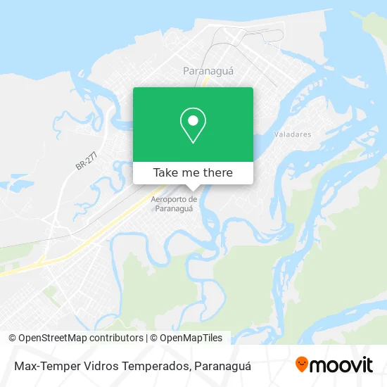 Max-Temper Vidros Temperados map