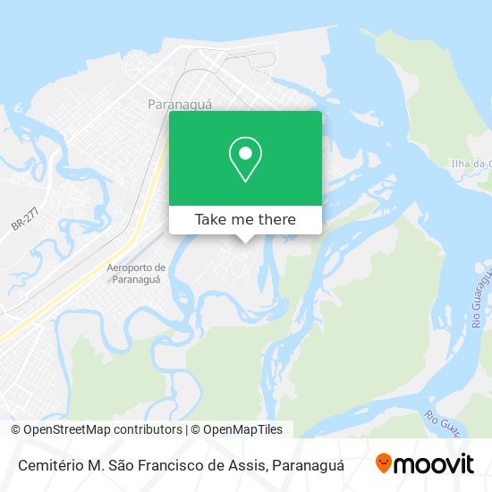 Cemitério M. São Francisco de Assis map