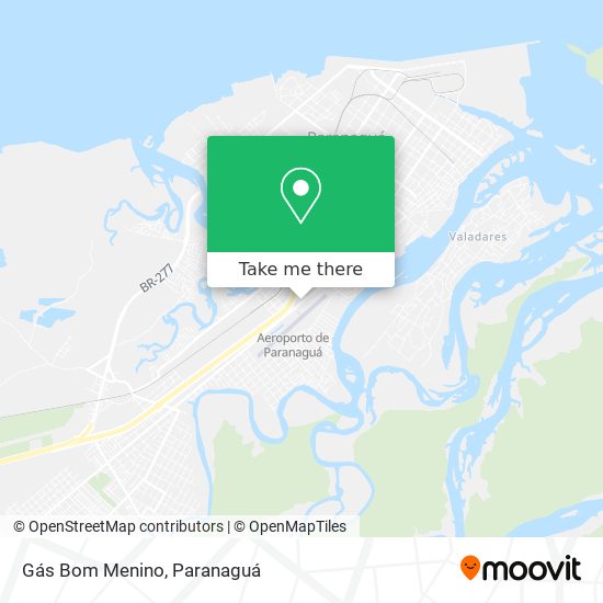 Gás Bom Menino map