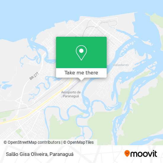 Salão Gisa Oliveira map