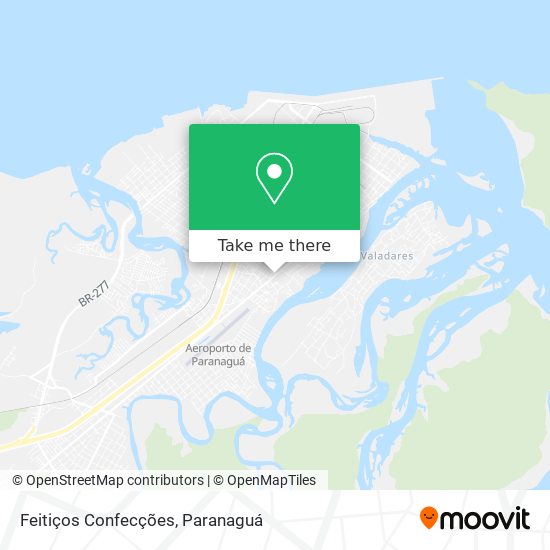 Feitiços Confecções map