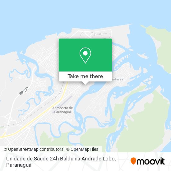 Unidade de Saúde 24h Balduina Andrade Lobo map