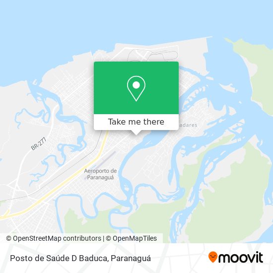 Posto de Saúde D Baduca map