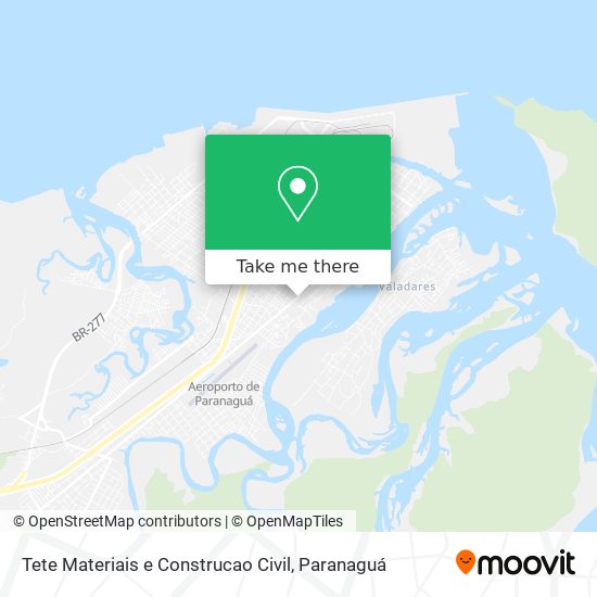 Tete Materiais e Construcao Civil map