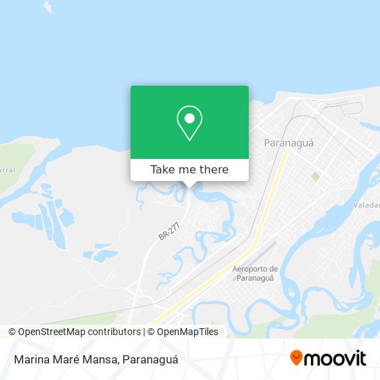 Marina Maré Mansa map