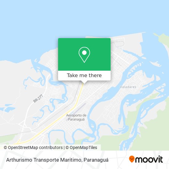Arthurismo Transporte Maritimo map
