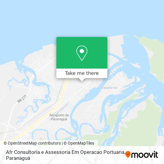 Afr Consultoria e Assessoria Em Operacao Portuaria map