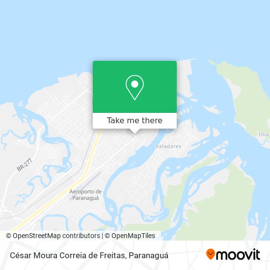 César Moura Correia de Freitas map