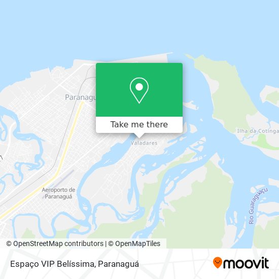 Espaço VIP Belíssima map