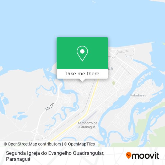 Segunda Igreja do Evangelho Quadrangular map