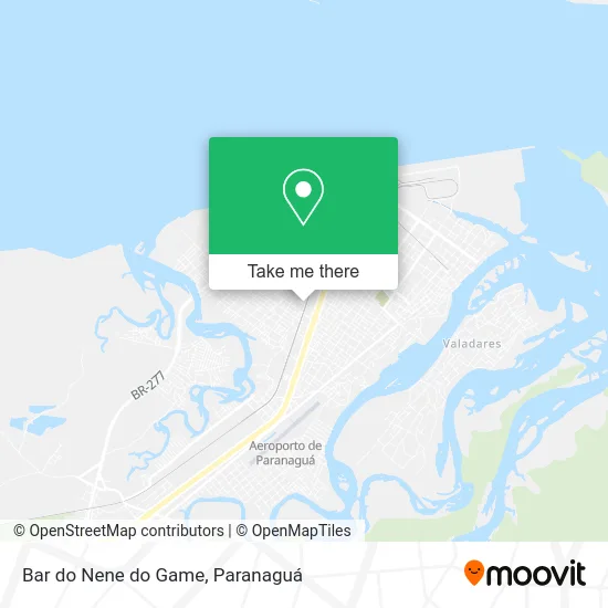 Bar do Nene do Game map