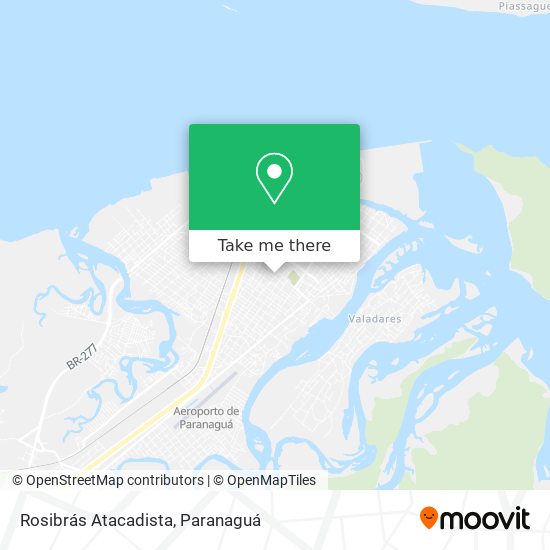 Rosibrás Atacadista map